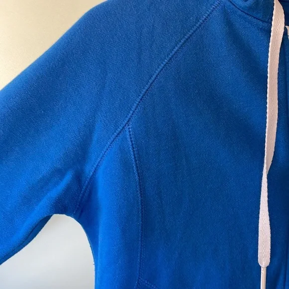 Tek Gear royal blue zip up hoodie hooded sweatshirt, size XS - Picture 5 of 8